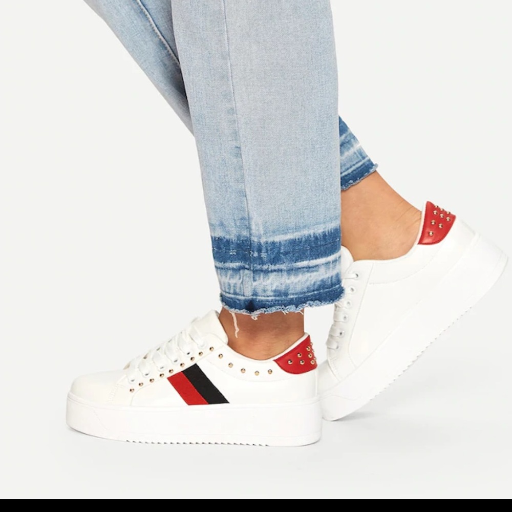 Studded Platform Sneaker